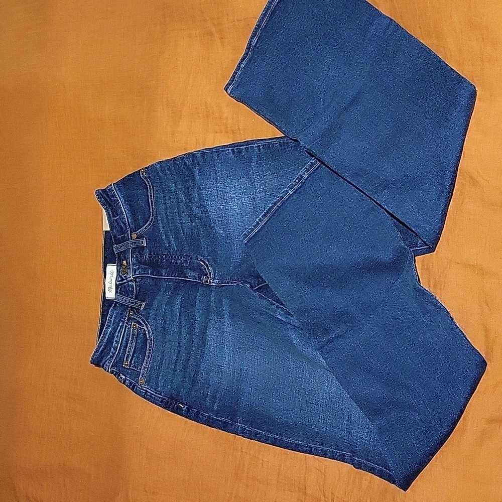 Madewell Curvy High-Rise Mid Wash Flare Jeans